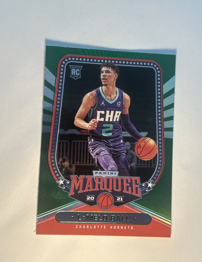 2020-21 Panini Chronicles - Marquee LaMelo Ball #266 Green (RC)