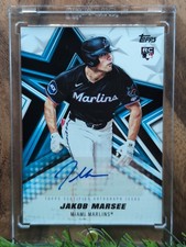 2026 Topps Series 1- Jakob Marsee Baseball Stars Auto Marlins RC