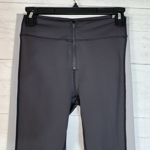 Fabletics Leggings Damen klein grau Frontreißverschluss Taille Yogahose - Bild 2 von 8