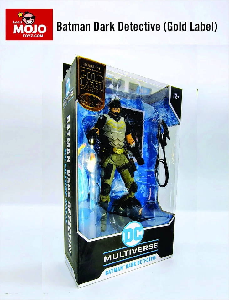 DC Comics Multiverse Gold Label Эксклюзив Бэтмен Темный Детектив НОВЫЙ В КОРОБКЕ!! - Изображение 2 из 4