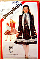 Simplicity 5625 Girl Size 10 Gunne Sax Skirt ...