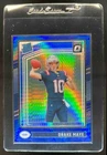 2024 Donruss Optic Drake Maye Blue Hyper Rated Rookie #229 Patriots