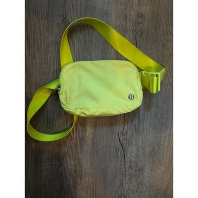 Lululemon Everywhere Belt Bag Neon Yellow 1L Waist Pack Fanny Pack