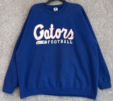 Vintage 90s Nike 1997 Mens 2XL Florida Gators Football Crewneck Sweatshirt USA
