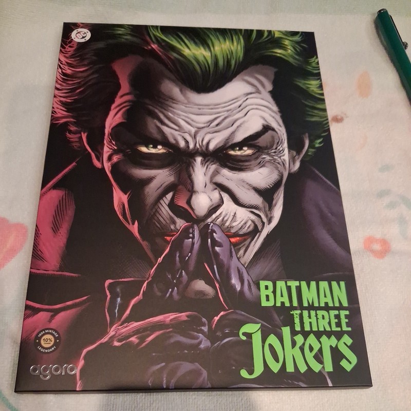 DC Batman Three Jokers #2 The Criminal Agoro unopened Limited Edition 1 oz 
