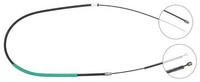 f.becker Handbremsseil Trommelbremse FüR Citroen LNA