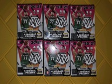 2020-21 Panini Mosaic NBA Basketball Blaster Box LOT OF 6 Factory Sealed 