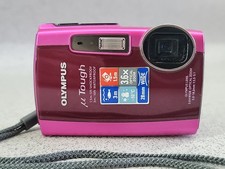 Olympus Tough-3000 Digital Camera 12MP Excellent Condition Pink Rare Boxed