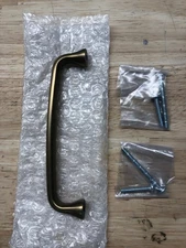 Signature Hardware Orvin 481255 Antique Brass 5-1/8" Handle Cabinet Pull