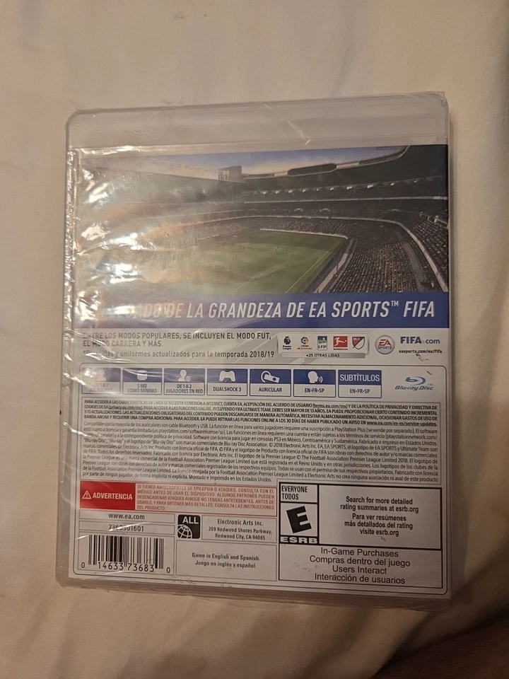 FIFA 19 Legacy Edition - SEALED IN BOX - PS3 EA SPORTS - Image 2 of 3