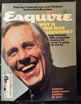 Esquire Magazine - January 1978 - Dubious Achievement Awards for 1977