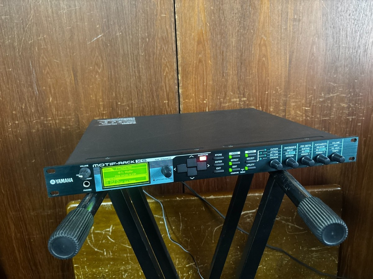 Yamaha MOTIF RACK XS Tone Generator Module w/ FIREWIRE board FW16E