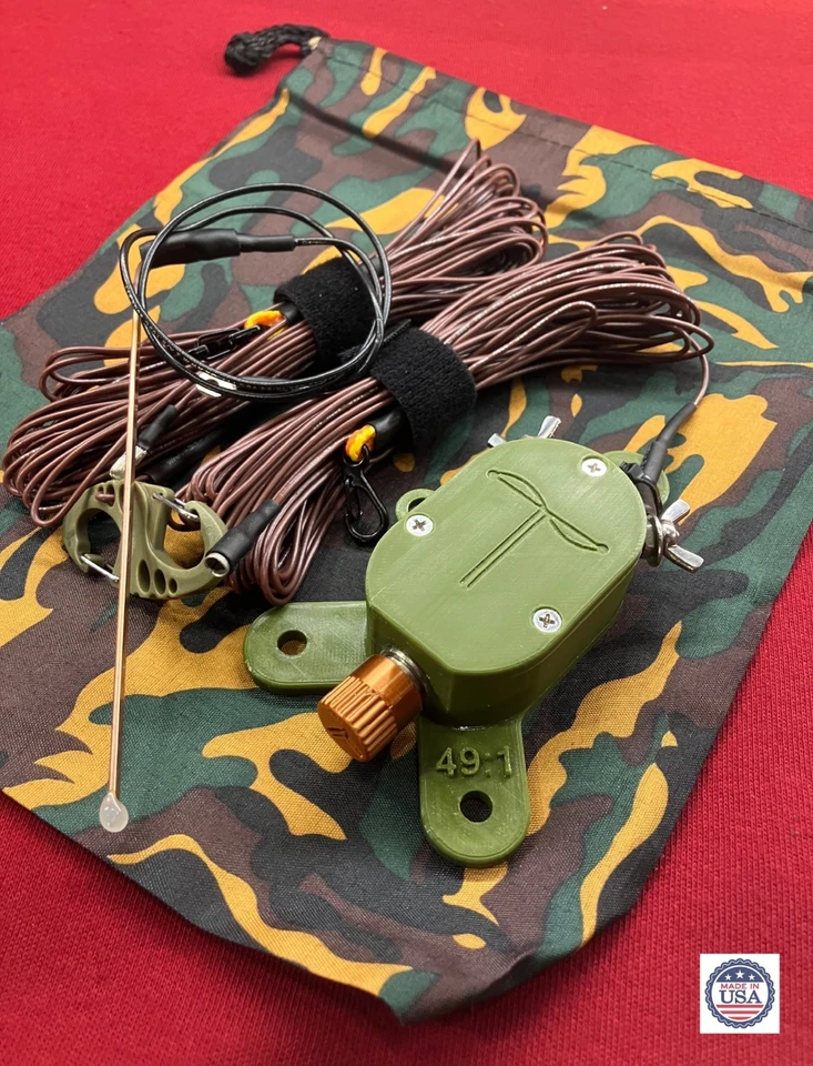 50W Rugged No Tune Linked EFHW Antenna for 40/20/15/10M Ham Radio - N9SAB - Image 2 of 4