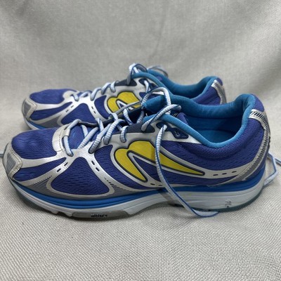 Newton Kismet Gen 1 Womens Running Shoes Size 10 Blue Yellow Stability Trainer