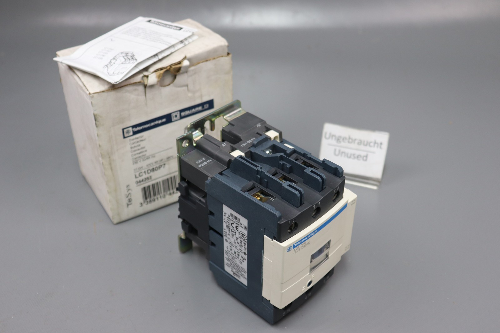 Telemecanique LC1 D80P7 044282 Protezione 37kW LC1D80P7 230V 50-60Hz 460V