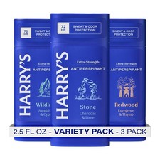 Harry's Extra-Strength Antiperspirant Deodorant Sweat Odor Control Variety Pack