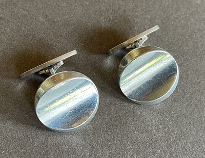 Georg Jensen Manschettenknöpfe # 107 925 Silber (S 7159)