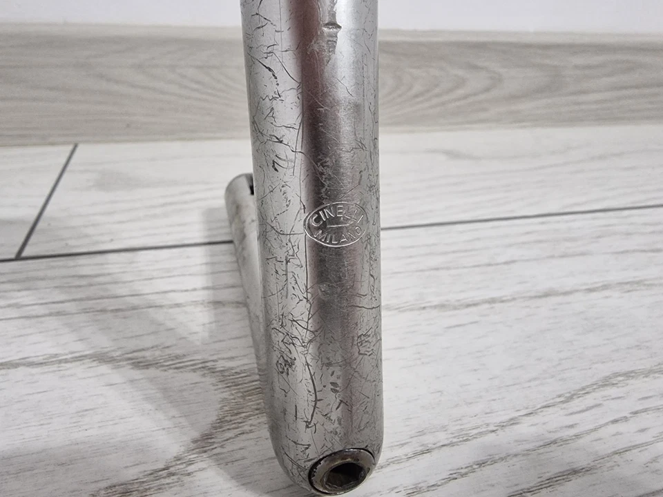 Vintage Cinelli Road Bicycle Stem 26.4 mm Clamp 22.2 mm Quill 120 mm Length - Image 2 of 3