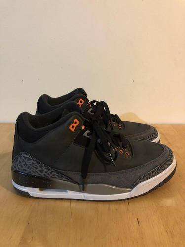 Nike Air Jordan 3 Retro Fear Trainers Size Uk 7 (CT8532-080) - Picture 4 of 13