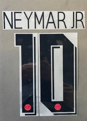 メッシのネーム、背番号入・PSG・L（USサイズ） ・新品未使用 Name&Number Set For Paris Saint-Germain Champions League 2019/2020