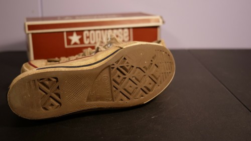 Vintage Converse Spannfutter Taylor All Star, blaues Tab (abgenutzter Zustand, IOB, Einsatz) - Bild 11 von 12