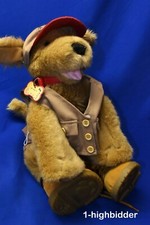 Build A Bear BAB Stuffed Animal Clothes Fishing Hiking Camp Outfit Plush 16"