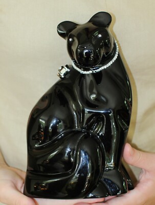 TIMMY WOODS BLACK PANTHER JAGUAR PURSE CLUTCH MINAUDIERE SHOULDER