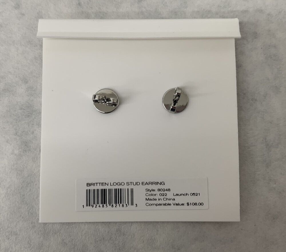 TORY BURCH★Britten Logo Stud Earring★日本未発売★送料無料! Tory Burch Britten Logo Stud Earring | eBay