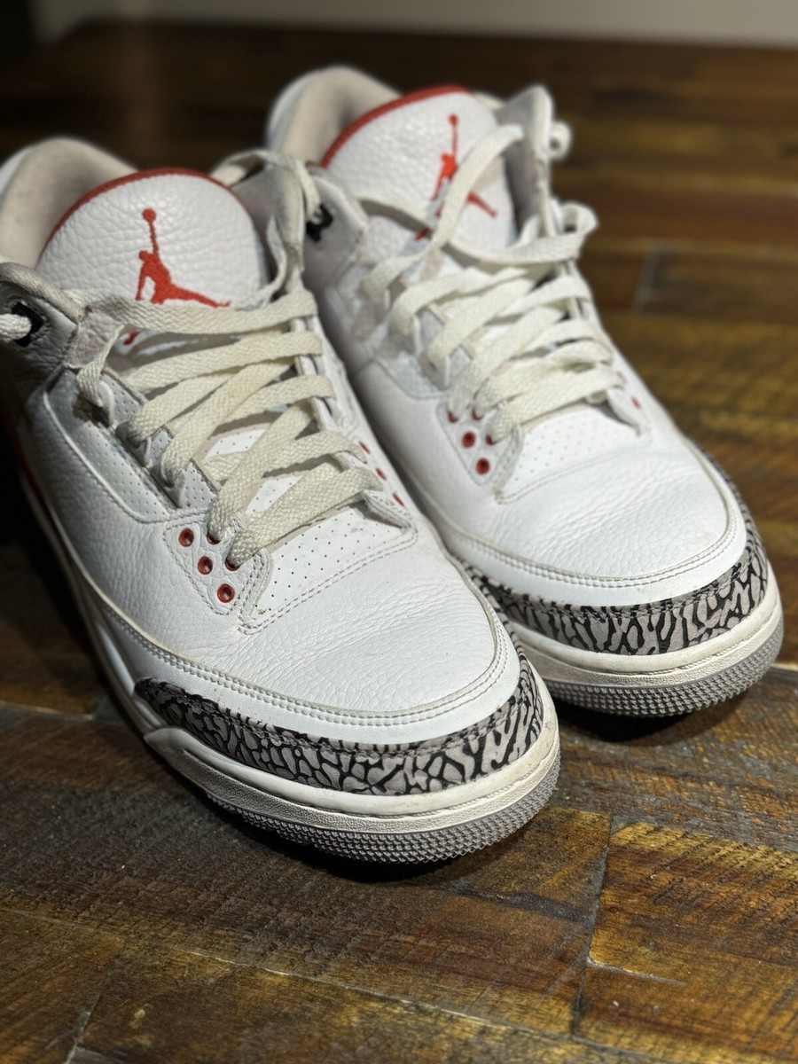 ナイキ エアジョーダン3 レトロ ホール オブ フェイム AIR JORDAN 3 RETRO Hall Of Fame 28cm KATRINA WHITE 136064-116 メンズ NIKE カトリーナ Air Jordan 3 Retro 'Hall of Fame' 136064-116