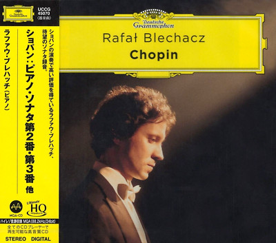RAFAL BLECHACZ Chopin Piano Recital Audiophile DGG UHQ MQA CD UCCG-45070 New