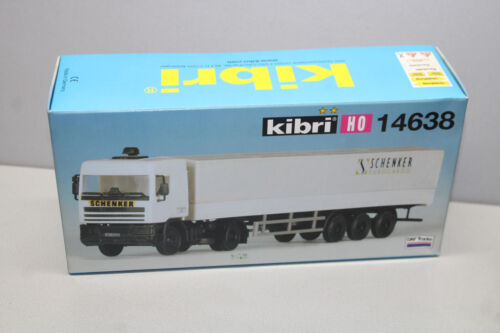 Kibri 14638 Kit DAF Lorry Schenker Eurocargo Gauge H0 Boxed - Picture 1 of 2