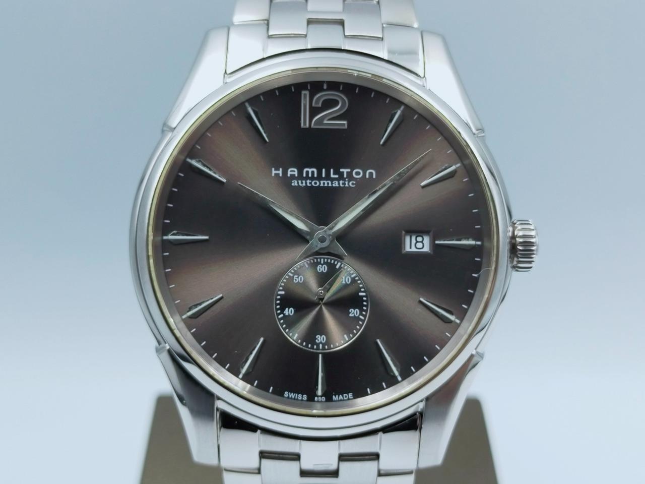 Authentic Hamilton Jazzmasteer Small Second Steel… - image 1
