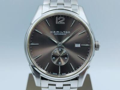 Authentic Hamilton Jazzmasteer Small Second Steel H386550 Automatic Men's Watch