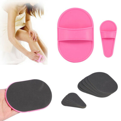 Peeling Haarentfernung Pad Kit Neu Tragbar Körper Enthaarung Schleifen