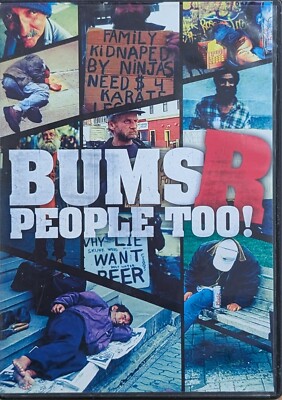 Bums R People Too, Rare DVD Documentary Very Good Condition
