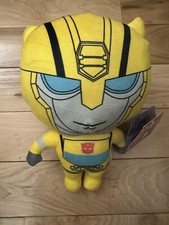Bumble Bee Toy Factory Plush 9” Transformer NWT