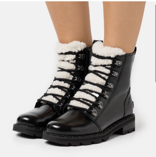 lennox shearling booties