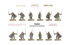 Haldir mit Schwert - Waldelb - Galadhrim - GW - HdR - Zinn - unbemalt - montiert