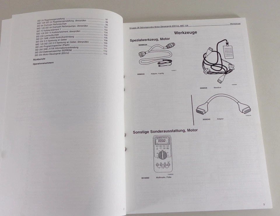 Manual de Taller Volvo Camión Códigos Fallos Motor D6B Etc. Eecu Mid 128 2000 - Imagen 3 de 3