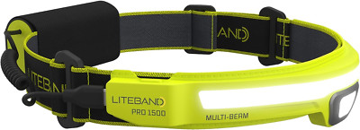 OPTIMAL VENTURES Liteband PRO1500 Multi-Beam Personal LED Headlamp, 1500 Lumens