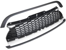 Kühlergrill Mini Cooper 10-14 R56/57/55 JCW Look schwarz matt