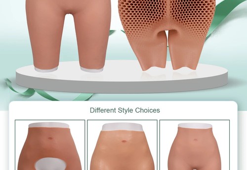 Honeycomb Silicone Vagina Hip Lift Pants Crossdresser Pussy Pant Transgender Lot - Picture 7 of 23