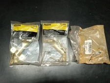 2 Stanley Hardware 3" Heavy Duty Handrail Bracket Bright Brass Finish 57-1050