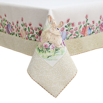 Easter table cover in goblin Vingi tablecloth Easter 6 places Dis.1 6594