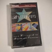 Sealed THE VERY BEST OF THE BOSTON POPS W/ JOHN WILLIAMS / CASSETTE / PHILLIPS
