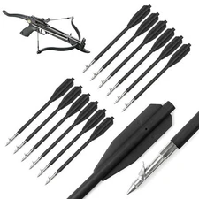 6.8" Fish Hunting Fishing Bolts Arrows for Pistol Crossbow Bowfishing Pack of 12