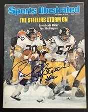 Rocky Bleier Signed Sports Illustrated 12/6/76 No Label Loose Cover Auto JSA