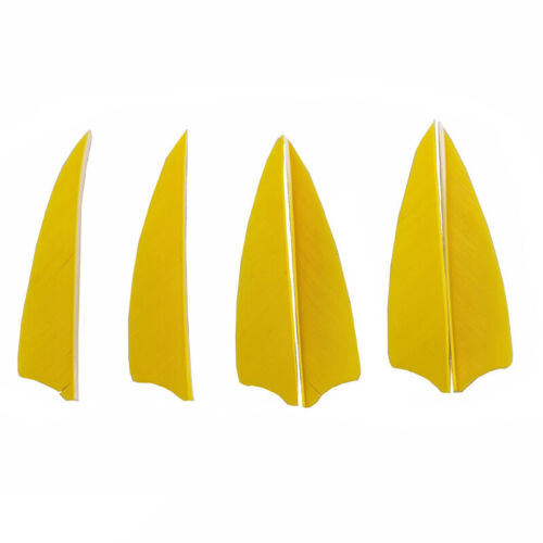 50pcs 3" Archery Arrow Feather Natural Turkey Fletches Fletching Right Left Wing - Picture 7 of 19