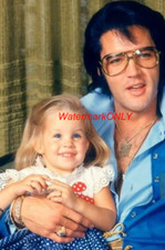 "Elvis Presley" "King of Rock & Roll" & Lisa Marie Beautiful "Pin Up" PHOTO! #25
