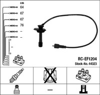 44323 Ngk ZüNdleitungssatz FüR Subaru
